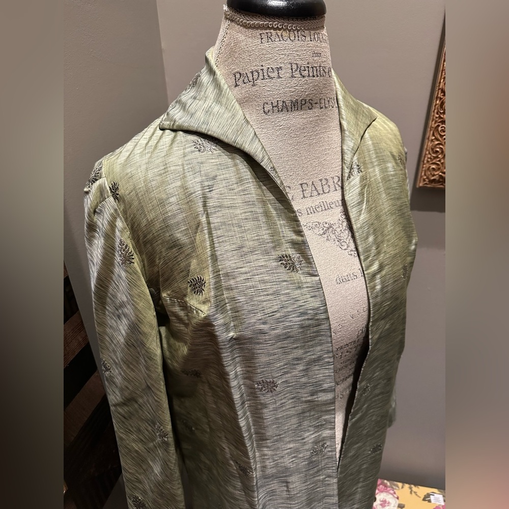 ONE OF A KIND SILK DUSTER!!! - Picture 3 of 13